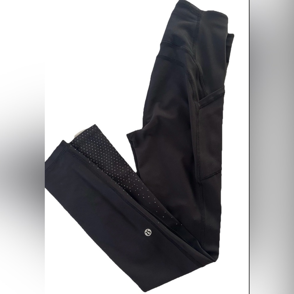 ⚡️Clearance | Final Sale ⚡️ 
Lululemon Reflective Dot Leggings – Black